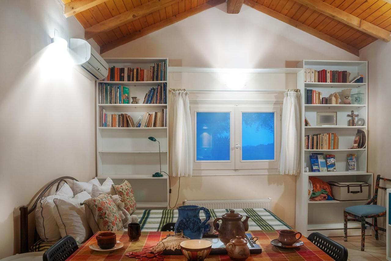 House In The Olive Garden Apartment Agios Ioannis  Bagian luar foto