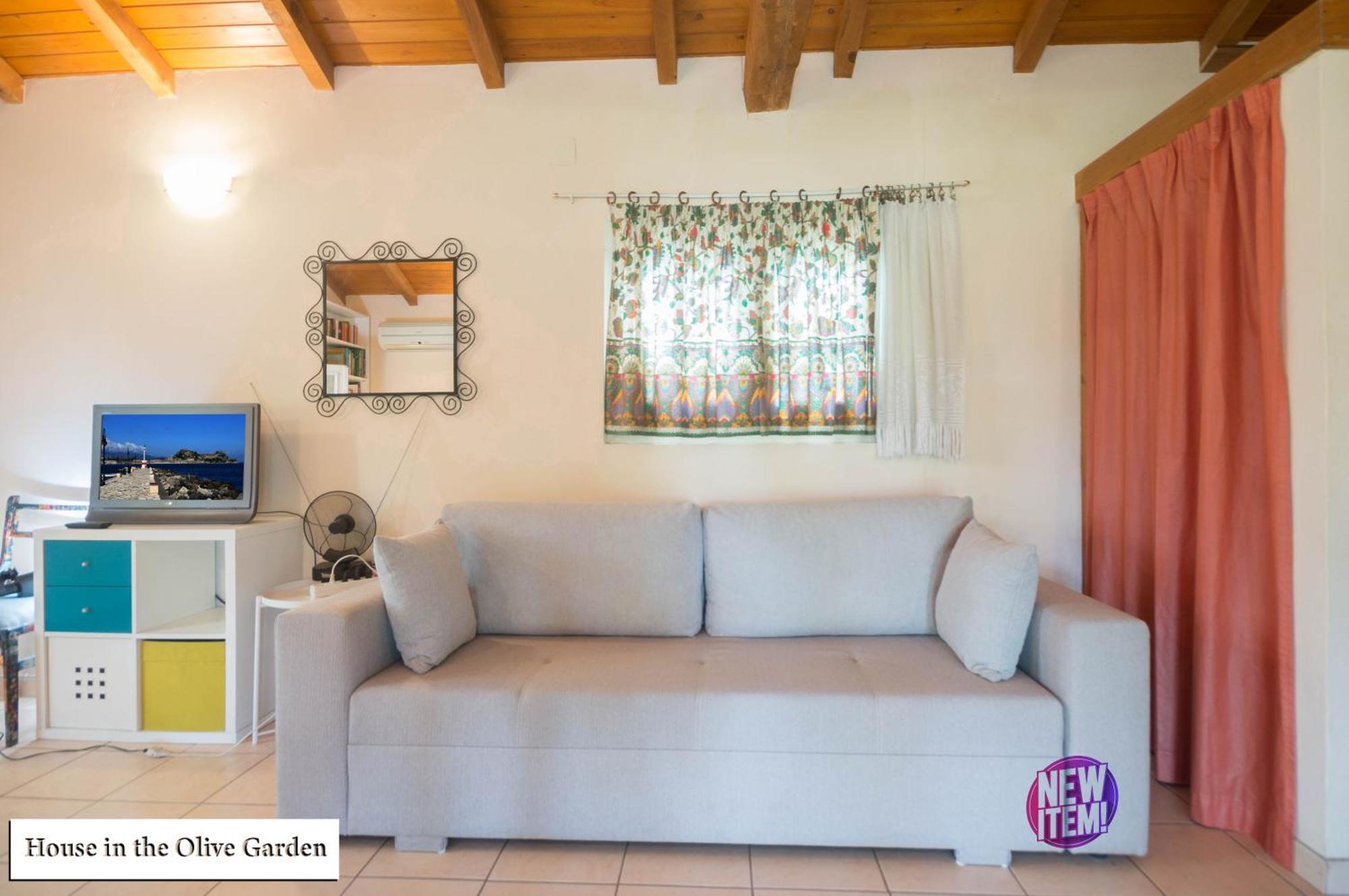 House In The Olive Garden Apartment Agios Ioannis  Bagian luar foto