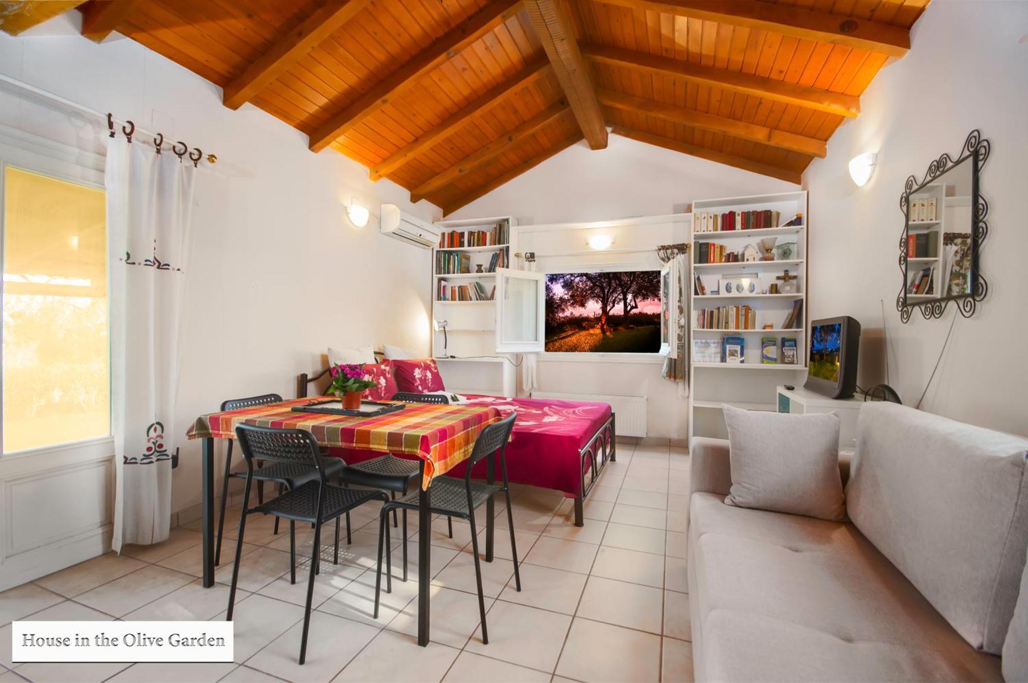 House In The Olive Garden Apartment Agios Ioannis  Bagian luar foto